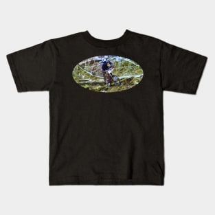 mtb downhill Kids T-Shirt